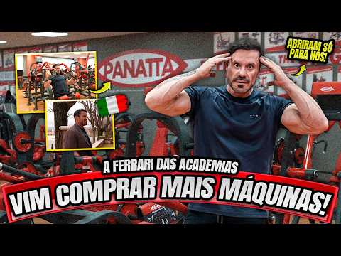 BUSCANDO AS NOVAS MÁQUINAS DO CTRC - CHEGAMOS NA SEDE DA PANATTA NA ITÁLIA !!!