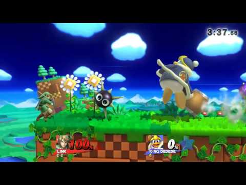 SSB4 Link vs King DeDeDe