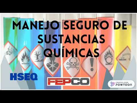Manejo seguro de sustancias químicas