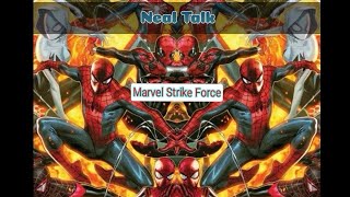 Web Warriors Iso 8 upgrades. Marvel Strike Force.
