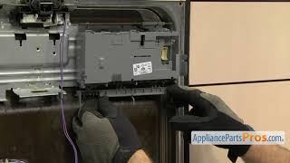 How to: Whirlpool/KitchenAid/Maytag Dishwasher Electronic Control Board W10486463