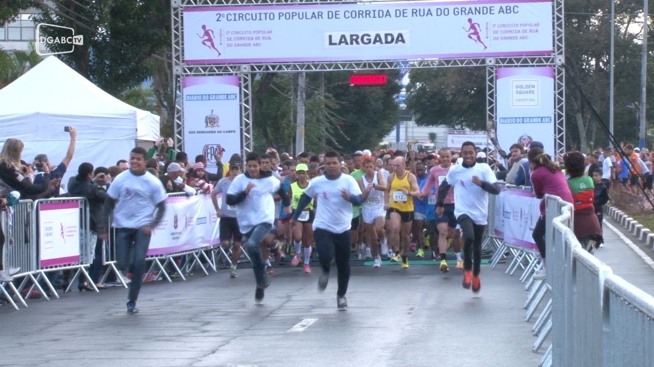 Circuito de Corrida de Rua leva multidão em São Bernardo; veja vídeo