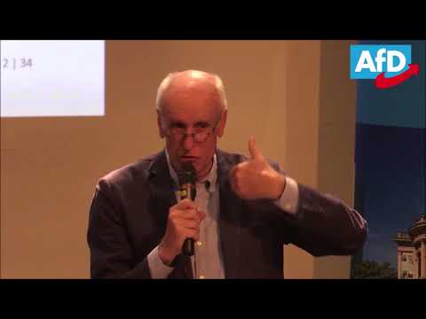 Albrecht Glaser am 11.08.2017 in Frankfurt am Main