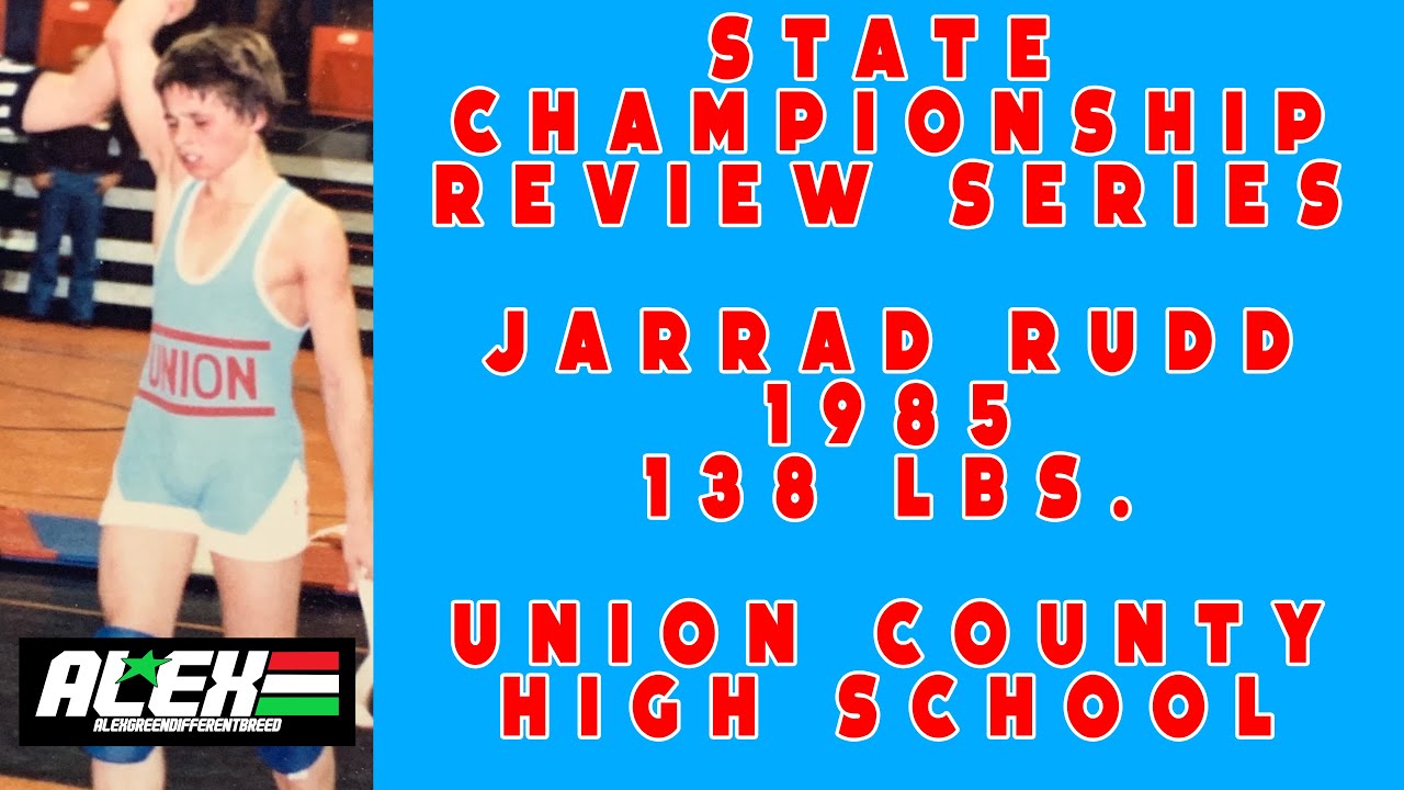 State Wrestling Championship match review w/ Jarrad Rudd (Union County; 1985 138 lbs.)