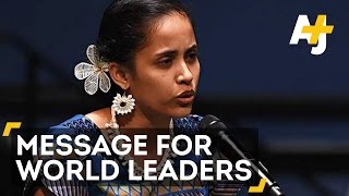 Marshall Islands Poet Has Powerful Message For COP21 Leaders