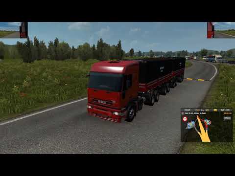 Iveco Eurotech no rodotrem curto 19.80Mtrs 🚛🚛