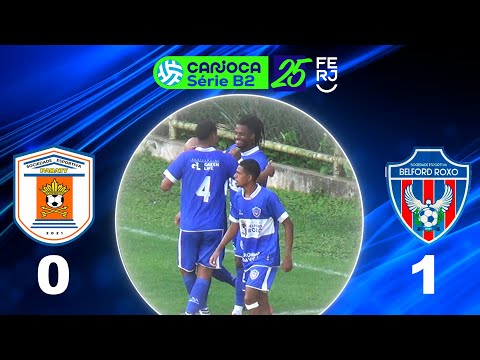 CARIOCA SÉRIE B2 PROFISSIONAL (2025) - TAÇA MARACANÃ - 3ª RODADA - PARATY 0X1 BELFORD ROXO