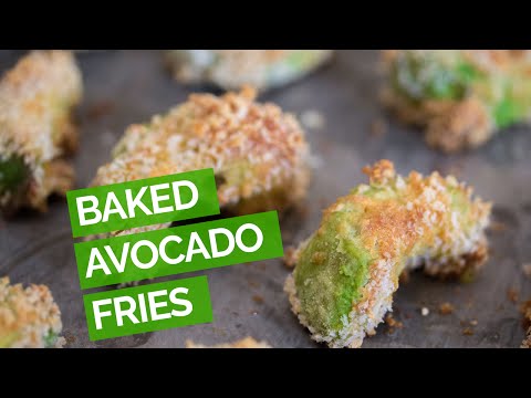 Baked Avocado Fries Recipe