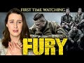 FURY 2014 BRITISH GIRL FIRST TIME WATCHING MOVIE REACTION