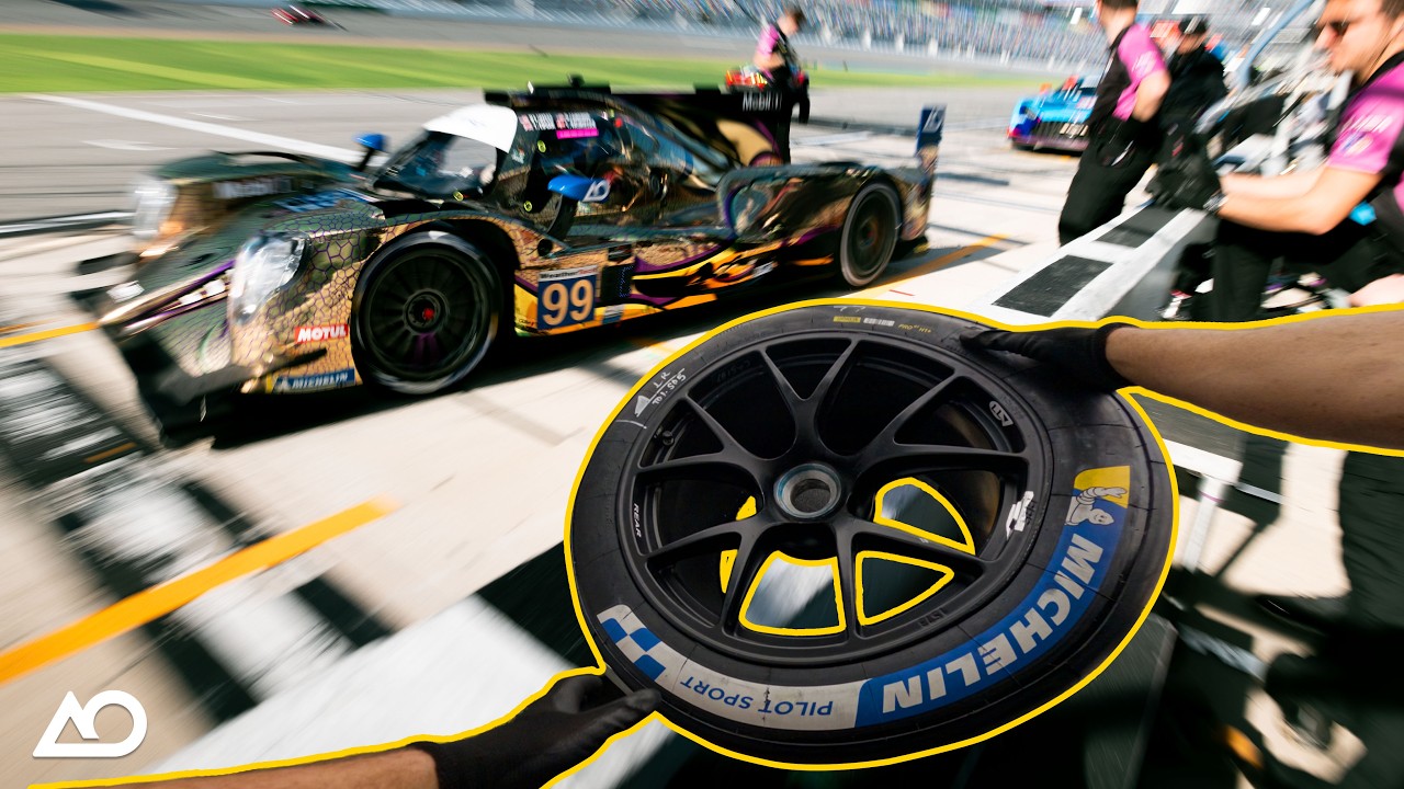 What a Tire Tech Really Does During a 24-Hour Race