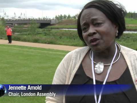 A walk in London's new Olympic Park