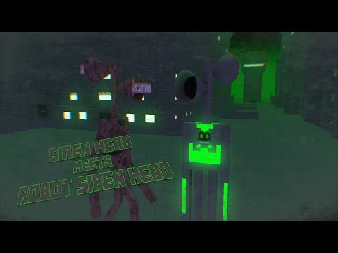 Siren Head meets other Robot siren | Minecraft Animation [Made by RoboDragon11]