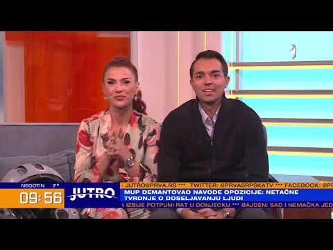 JUTRO - Na današnji dan pre godinu dana Marijana i Filip su gledaocima poželeli "dobro jutro" | PRVA