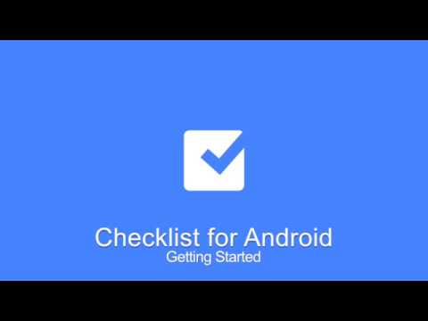 Checklist Video