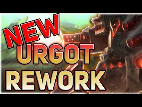 NEW URGOT CHAMPION REWORK GAMEPLAY IS AMAZING!! 10,000 TRUE DAMAGE WTF?? - PBE