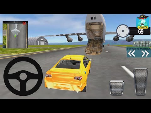 Modern Car Transporter Plane 2018 | #yz Car Simulator 3D Android GamePlay FHD