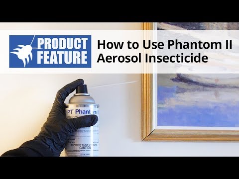  How to Use PT Phantom II Aerosol Insecticide Video 