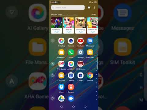 How To Open And Hide Instent Apps Tecno Spark 4