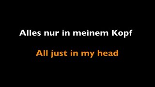 Andreas Bourani | Alles nur in meinem Kopf | English Subtitles &amp; Original Lyrics