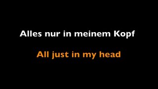 Andreas Bourani | Alles nur in meinem Kopf | English Subtitles &amp; Original Lyrics