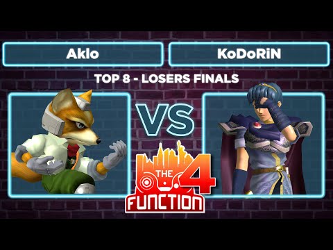 The Function 4: Aklo vs KoDoRiN - Losers Finals SSBM