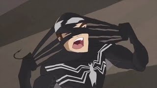 Peter Parker Tries To Free Himself From Venom