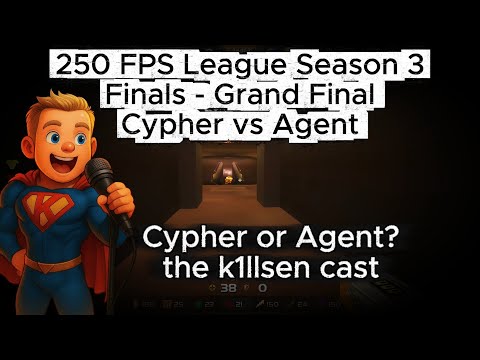 250 FPS League - Finals - Grand Final Cypher vs Agent | Quake Live