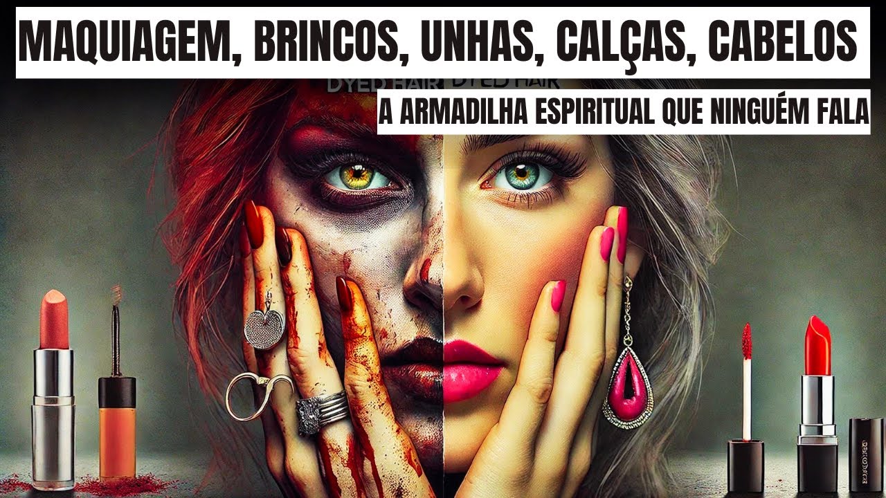 O Pecado da MAQUIAGEM, das ROUPAS, dos BRINCOS, das UNHAS e CABELOS -  A Verdade que Ninguém Conta