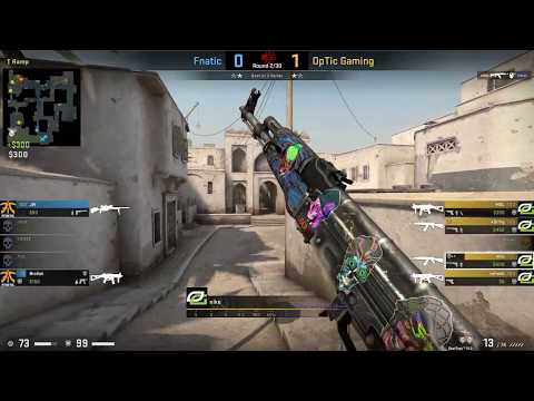 ESports - CS:GO, OpTic vs fnatic, ESL Pro League Season 9 Europe (14th of May 2019), Dust2 - Map 3