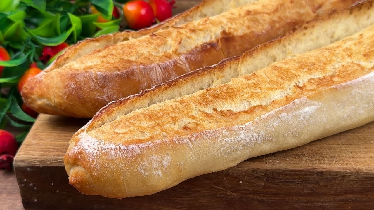 How to Make Perfect No-Knead French Baguettes – Crispy, Light, Step‑by‑Step for Beginners