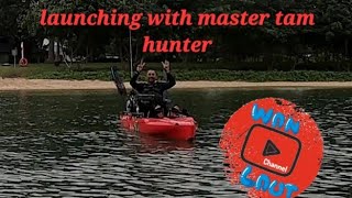 Kayak fishing sg - Singapore #31 (launching with master tam hunter)