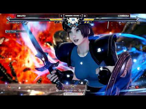 Soulcalibur VI @ NLBC Online #5 - Rikuto vs Cambosa [4K/60fps]