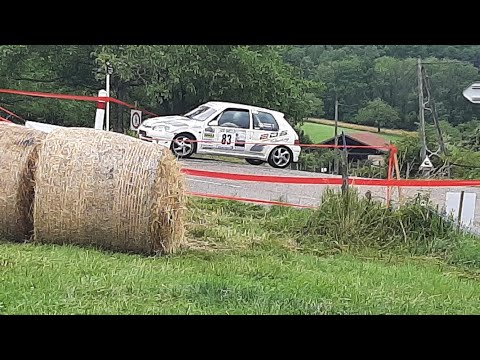 Rallye St Marcellin 2021, Caméra embarquée, ES9 St Lattier Montmiral Brochier F Fermond S