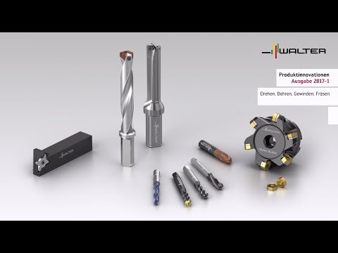 Präzisionswerkzeuge Produkt Innovationen 2017-1 Drehen, Bohren, Gewinden, Fräsen - Walter Tools