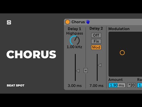 Chorus | Audio Effect | Ableton Live Tutorial