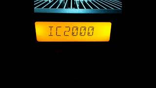 ICOM 2000(H) full Demo Mode