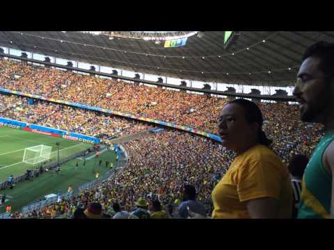 The Mexican Wave in Greece vs Ivory Coast