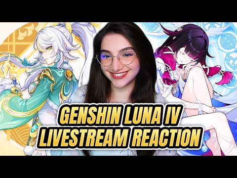 PEAK PATCH APPROACHING! | Columbina, Zibai and More | Genshin Impact Luna 4 Livestream Reaction