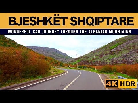 ALBANIAN MOUNTAINS ⛰️BJESHKËT SHQIPTARE 🇦🇱HOT, LEQET E HOTIT, VERMOSH, LEPUSHË - RELAXING DRIVE 🚘