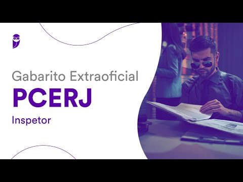 Gabarito Extraoficial PCERJ – Inspetor