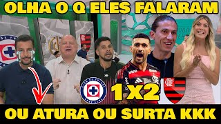 OLHA O QUE RENATA FAN FALOU DA ESTREIA DO FLAMENGO NO MUNDIAL DE CLUBES - CRUZ AZUL 1x2 FLAMENGO.