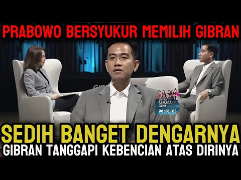 MERINDING DAN TERHARU! GIBRAN BUAT SAYA KAGUM DENGAN SIKAPNYA HADAPI KEBENCIAN DAN FITNAHAN