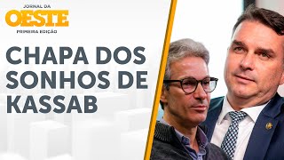 Kassab quer escolher vice de chapa de Flávio Bolsonaro