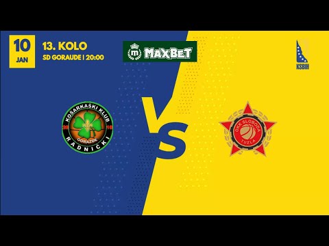 ➡️ KK Radnički 🆚 OKK Sloboda Energoinvest | MAXBET LIGA 13. kolo | 10.01.2026