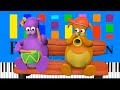 BabyTV Nico And Bianca Theme Song Slow EASY Medium 4K Piano Tutorial