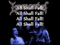 Immortal - All Shall Fall (Lyrics)