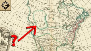 Why was this Sea in North America on Old Maps?