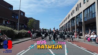 DVS Katwijk 80 jaar vrijheid Bevrijdingsparade #80jaarvrijheid #marsmusic #streetparade