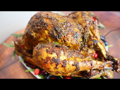 How To Make The Best Ever Turkey | Garlic Butter Super Flavourful Juicy Baked Turkey