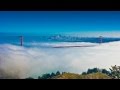 Fog at Golden Gate Bridge Time Lapse 